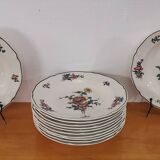 Set of 6 ceramic soup plates “villeroy and boch” “alt strassburg”