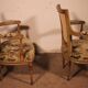 Pair of Louis XVI-style cabriolet armchairs – 18th century