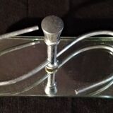 Mirror crystal and chrome 1950s