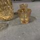 Carafe et 5 verres vintage