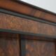Biedermeier Armoire, Walnut Veneer and Full Columns, Austria, circa 1820