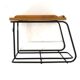 Wall shelf, Scandinavian teak bedside table, Sweden, 1950
