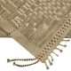 Handwoven Turkish Rustic 279 cm x 375 cm Brown Wool Carpet