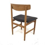 Set of 3 Scandinavian "Öresund" chairs, Børge Mogensen, Sweden, 1960