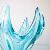 60's blue Murano vase