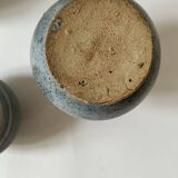 Set of 2 handmade ceramic vases