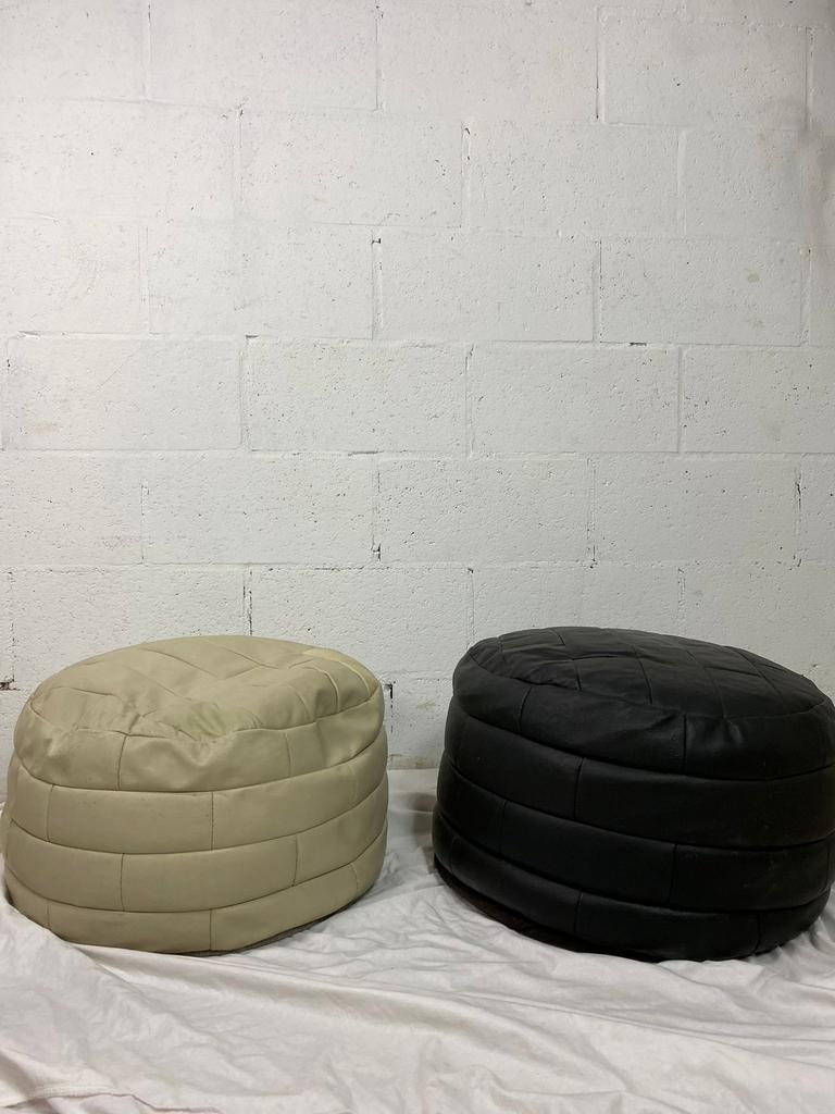 Vintage patchwork ottoman