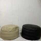 Vintage patchwork ottoman