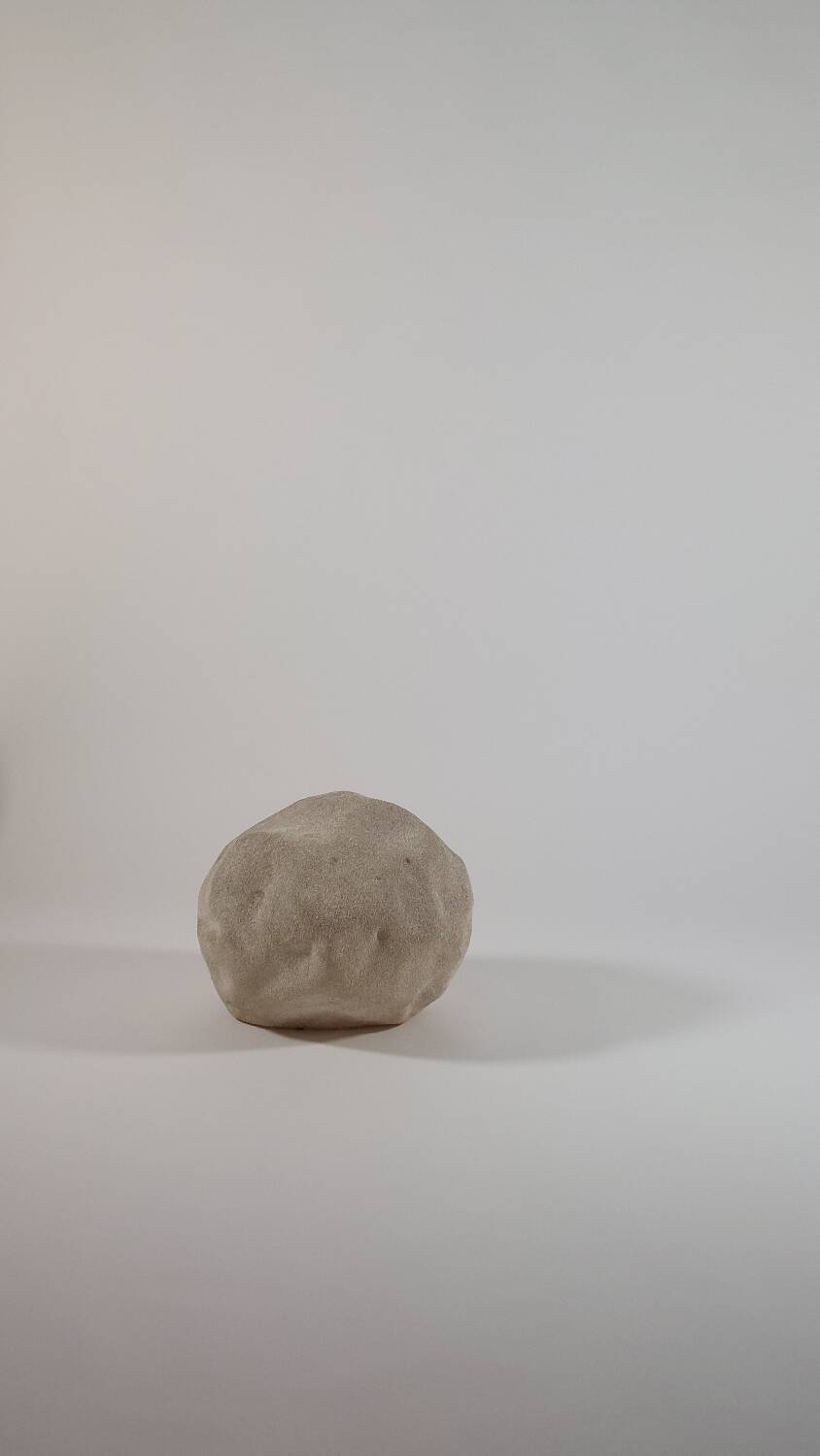 Moon Rock lamp vintage mid-century by Leola Lighting