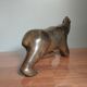 Polar bear, bronze pierre chenet.