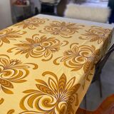 Vintage rectangular tablecloth 70s