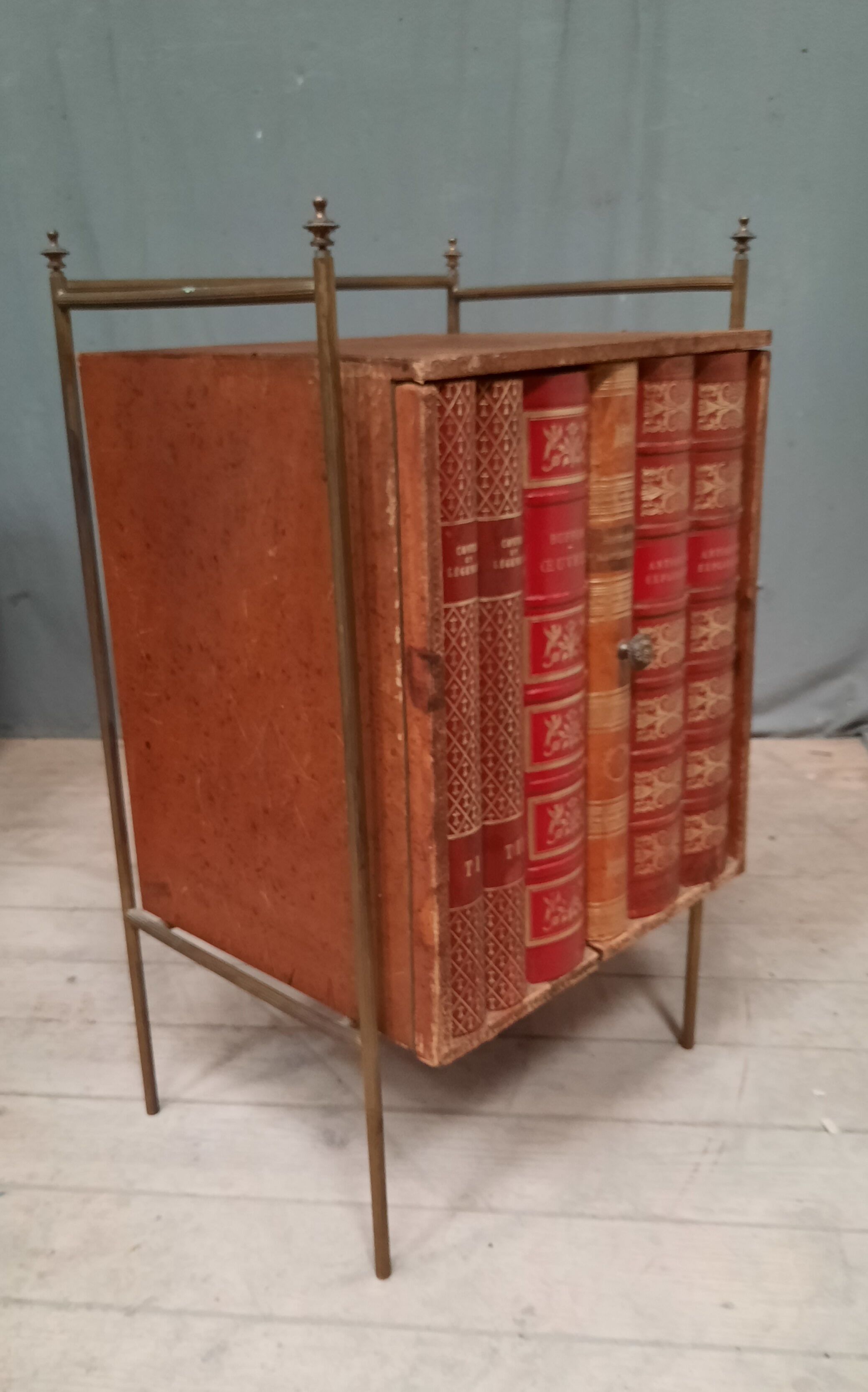 Leather bedside furniture