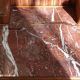 Retro cherry wood marble hairdresser