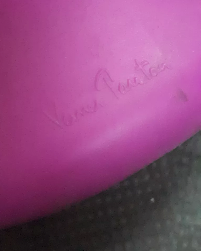 Pair of Panton chairs by Verner Panton, Vitra