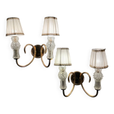 60s wall lights (X2)