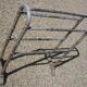Old bamboo style towel rack from the 1900s