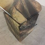 Vintage marble coffee table, 1970s