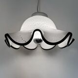 Murano glass flower pendant from the 1970s