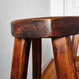 Vintage brutalist bar stools 1960/70