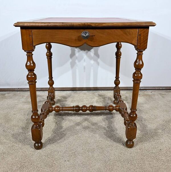 Petite Table en Noyer massif, style Louis XIII / Louis XIV – Début XIXe