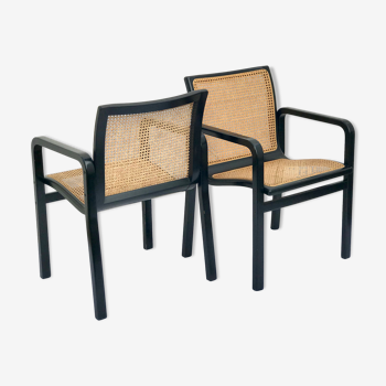 Pair of canne chairs