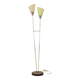 1960s Brass Floor Lamp, Czechoslovakia