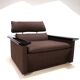 Fauteuil lounge Tecno avec structure en laque piano, 1970