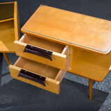 Vintage dressing table and 2 bedside tables 1960