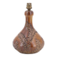 Ceramic lamp base signed Sésame Vallauris