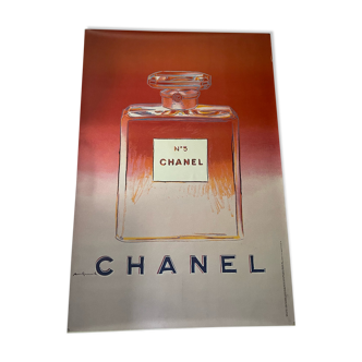 Chanel Ad N°5 by Andy Warhol, circa 90s