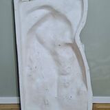 Plaster bas relief "Athena adjusting her sandal"
