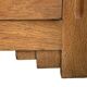 Buffet parisien vitré 1920 bois brut massif