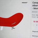 "Victoria & Albert" sofa by Ron Arad for Moroso