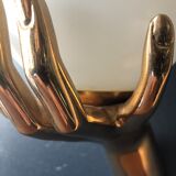 Bronze hand sconces, maison Arlus