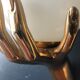 Bronze hand sconces, maison Arlus
