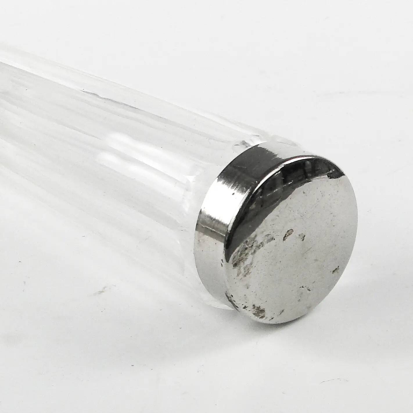 Art Deco perfume bottle, crystal, France, 1930s