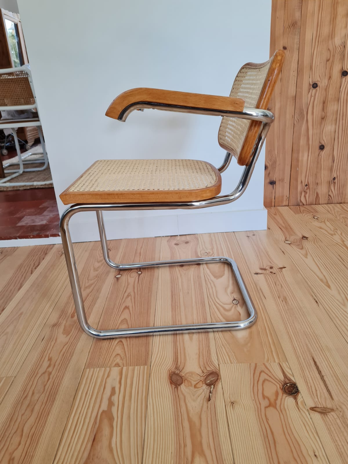 Chair B64 Cesca by Marcel Breuer