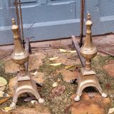 Pair of andirons