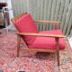 Vintage scandinavian design armchair 60/70