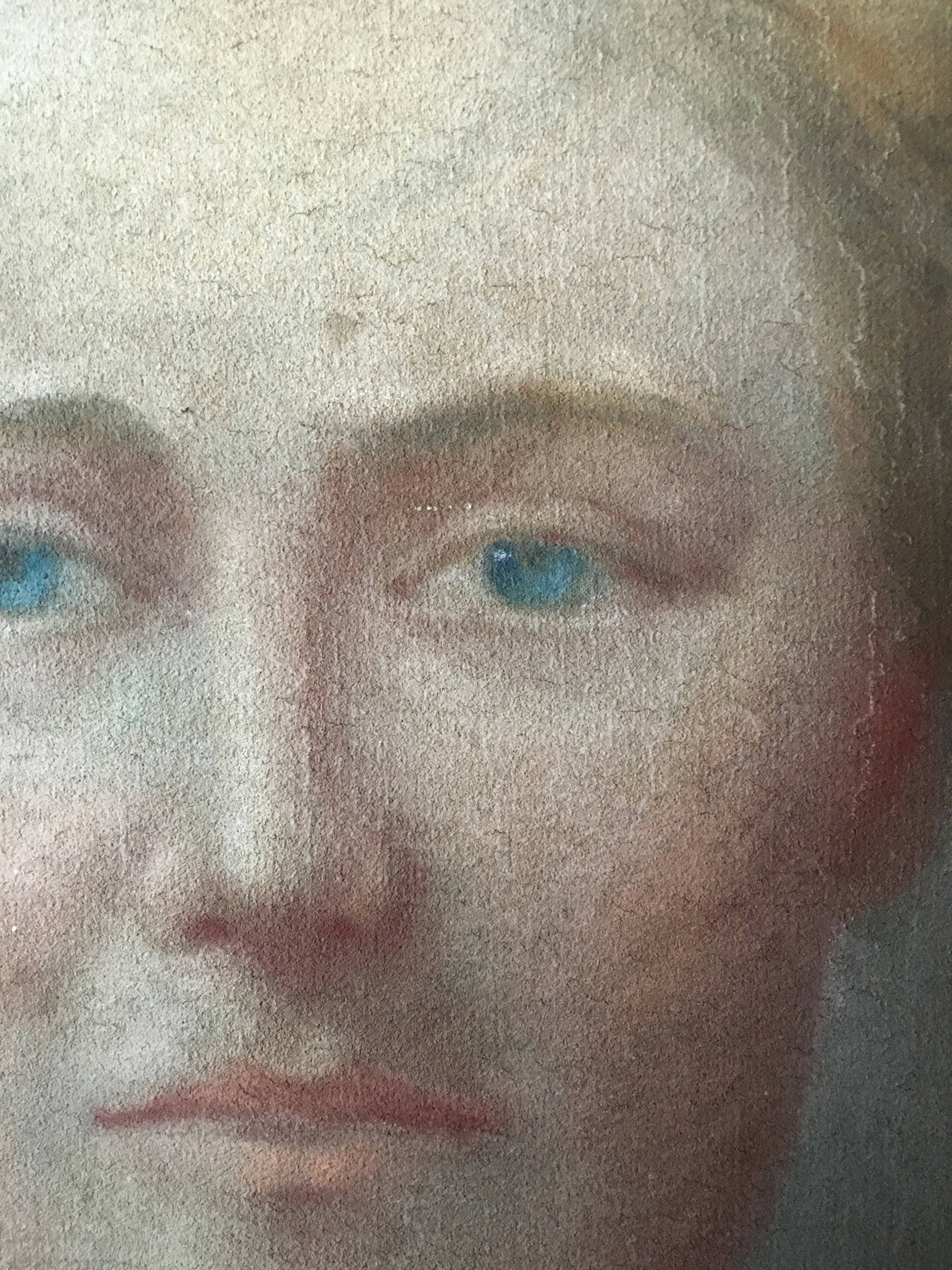 Table XIX - Family Portrait "Elegant in White Dress" - Frame