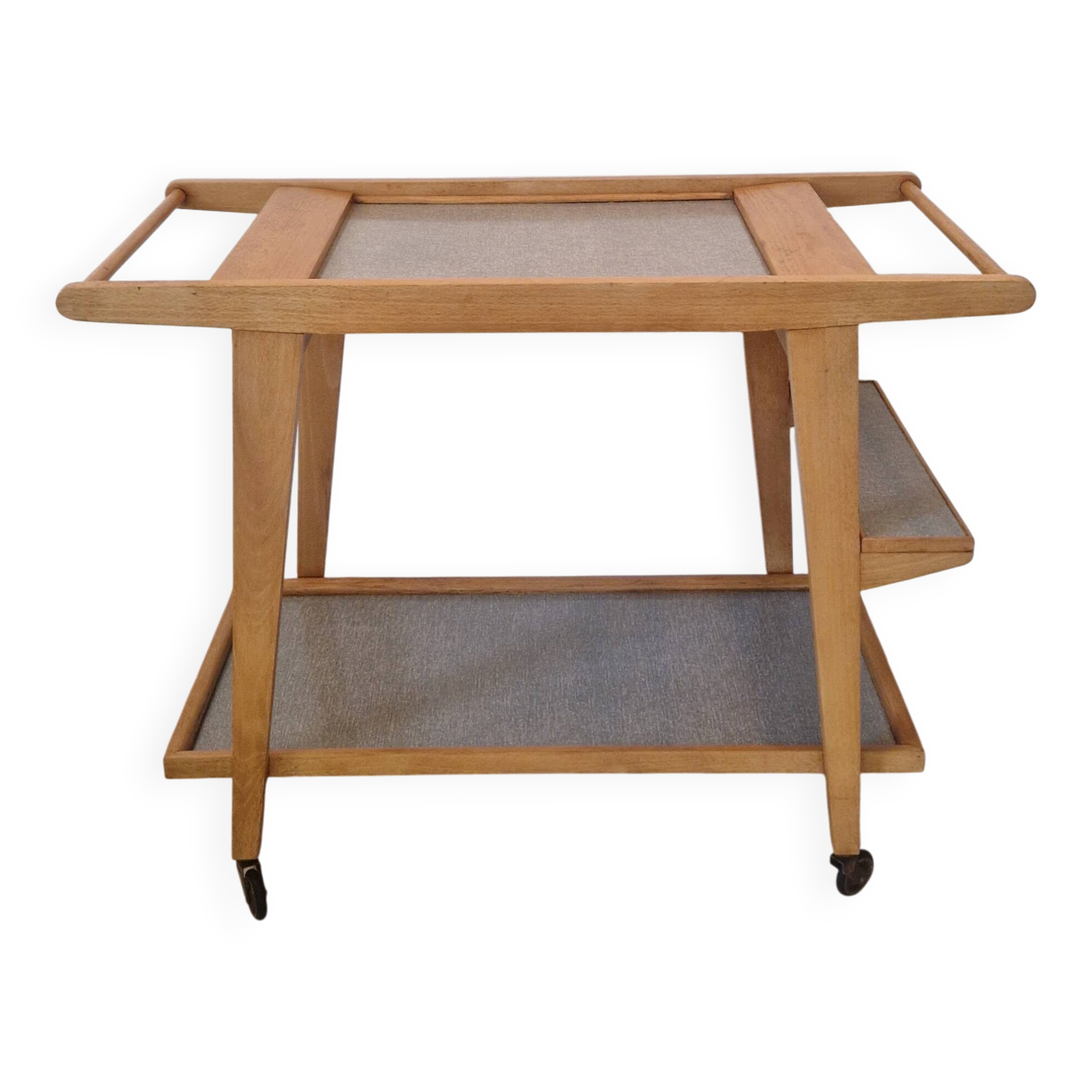 Vintage wooden sideboard from the 1970s.