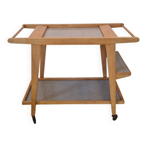 desserte en bois vintage