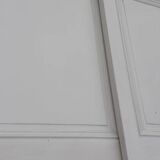 Boiserie XIX° 2x2 portes miroir Louis Philippe H2,46m L4,5m