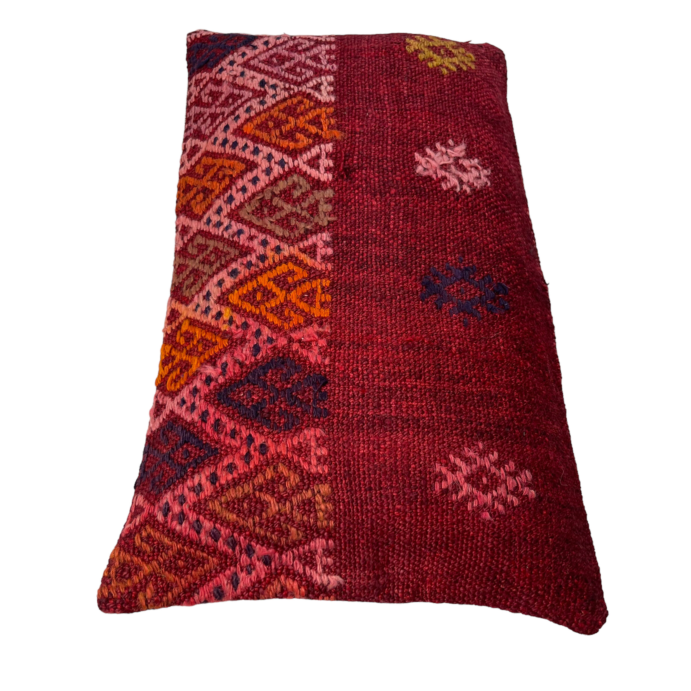 Vintage turkish kilim cushion cover 30x50cm