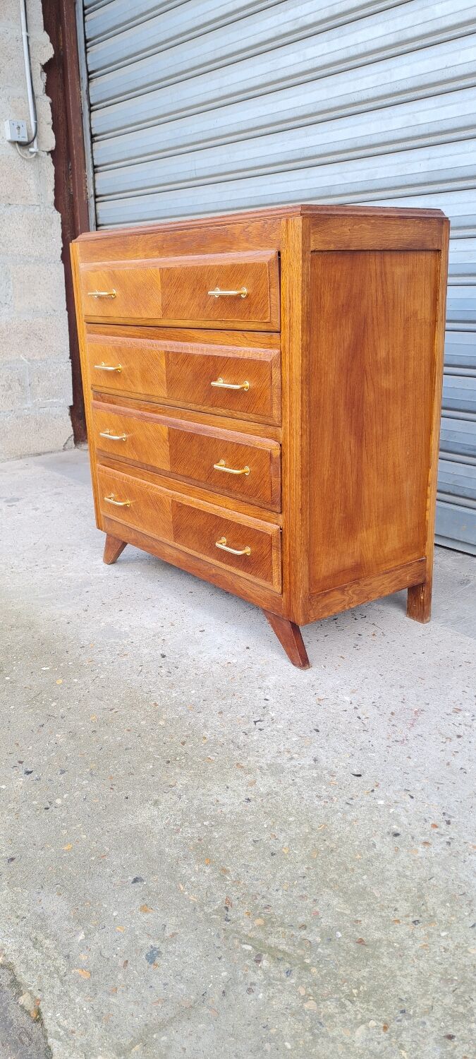 Compass feet chest of drawers 1960