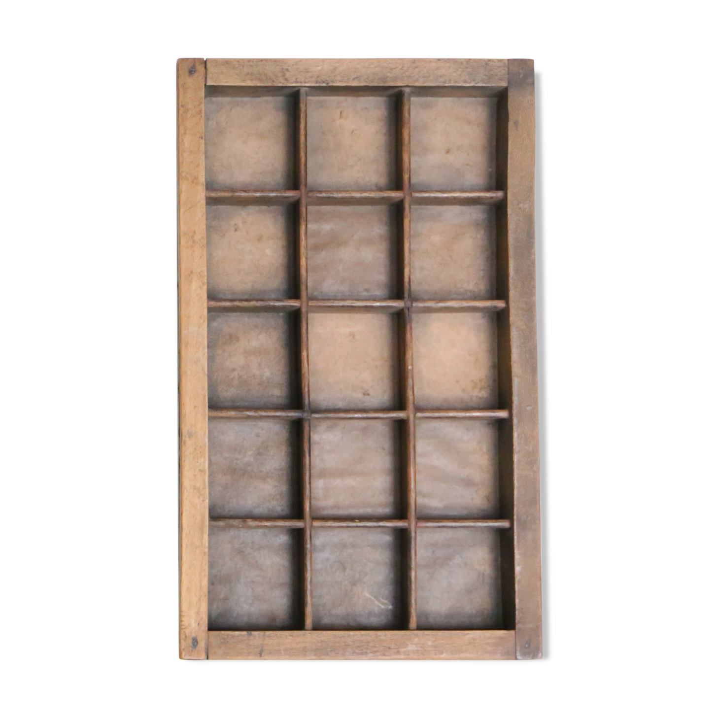 Wooden printing locker