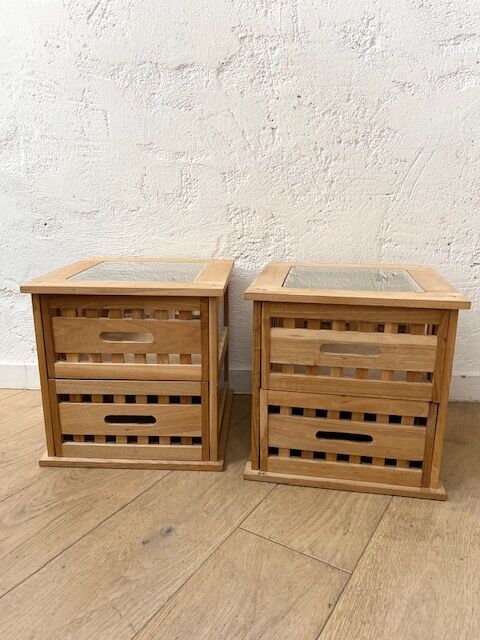 Pair of bedside tables