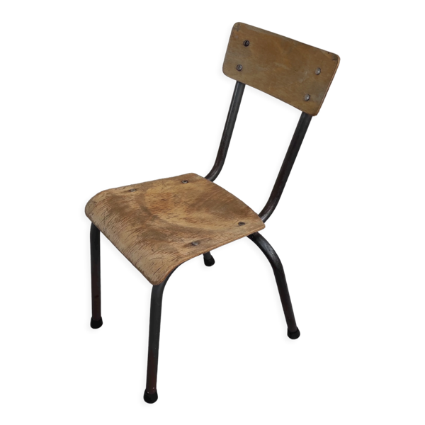 Chaise écolier enfant chaise de maternelle 1960