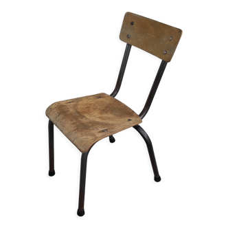 Chaise écolier enfant chaise de maternelle 1960