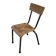 School chair child kindergarten chair 1960